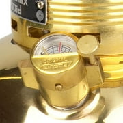 Petromax HK500 Pressurized Lantern, 500 Candlepower with 1 Quart Kerosene Tank for Home, Camping or Emergency Lighting, Hand Assembled High Pressure 400 Watt Lamp, Polished Brass