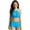 Blue, variant on mgoYE Girl Swimsuit Size 10-12 Girls Swimsuit Solid Color Tankini Contrast Trim Swimwear 2 Piece Bathing Suit Padded Swimsuits for Teens(Purple,15-16 Years)