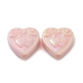 thumbnail image 2 of 200pc Opaque Acrylic Beads Iridescent Heart Mixed Color 21x21.5x9mm Hole: 3.4mm, 2 of 3
