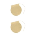 thumbnail image 4 of Toystoory 100Pcs Tea Filter Bag Safe Professional Home Teabags Coffee Round Empty Strainer Drawstring Office Tools Making Leaf 8.00*8.00*6.00 cm 2Conjunto, 4 of 6