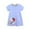 Purple 02, variant on Toddler Girl Dress Short Sleeve Cotton Floral/Dots Print Casual Cute Summer Clothes for Girls 2-8 Years (2 Years, White)