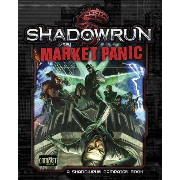 Shadowrun Corporate Book Market Panic (Hardcover)