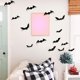 thumbnail image 5 of Decoraciones de pared de murciélagos NQ 72 piezas Halloween pegatinas 3D PVC realistas, 5 of 5
