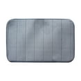 thumbnail image 1 of Cobblestone- Embossed Bathroom Bath Mat Non-slip Carpets In Wash Basin Bathtub Side Floor Rug Shower Room Doormat Memory Foam Pad, 1 of 8