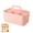 Pink, variant on Milue Marker Organizer Holder with Handle Large Capacity Art Supply Storage Holder