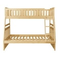 thumbnail image 3 of Lexicon Contemporary Wood and MDF Board Twin/Full Bunk Bed in Natural Pine, 3 of 6