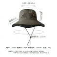 thumbnail image 3 of SikaFu Big Hat Rear Sun Fisherman Hat Female Summer Anti -Ultraviolet Sunscreen Sun Hat Fast Dry Travel Mountaineering Cap, 3 of 9