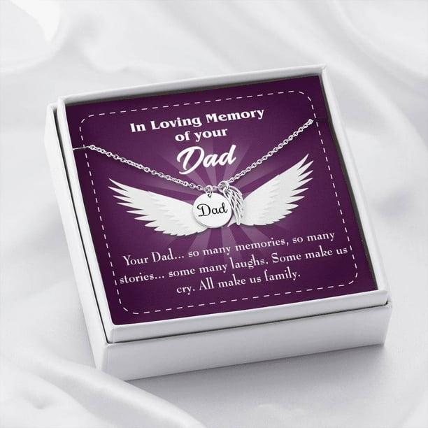 Express Your Love Gifts Your Dad Loss of a Dad, Sympathy Jewelry