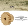 thumbnail image 3 of 20T Pinion Gear, Copper M0.6 RC Motor Gear  for 1/12 1/16 RC Car, 3 of 8