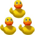 thumbnail image 1 of patitos de goma amarillos, lindos y pequeños, divertidos, para decorar el salpicadero y el baño., 1 of 3