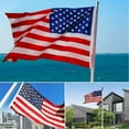 thumbnail image 3 of US 1-2 Pack American Flag 3x5 Ft Double Sided 3-Ply Fade Resistant UV Protected, 3 of 5