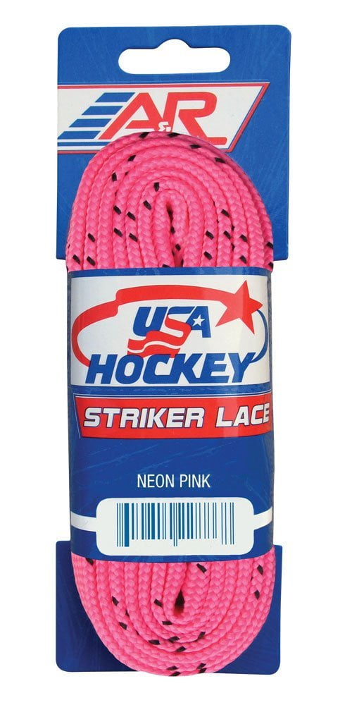 A&R Striker Ice Hockey Skate Laces Waxless Pro Style Heavy Duty Durable