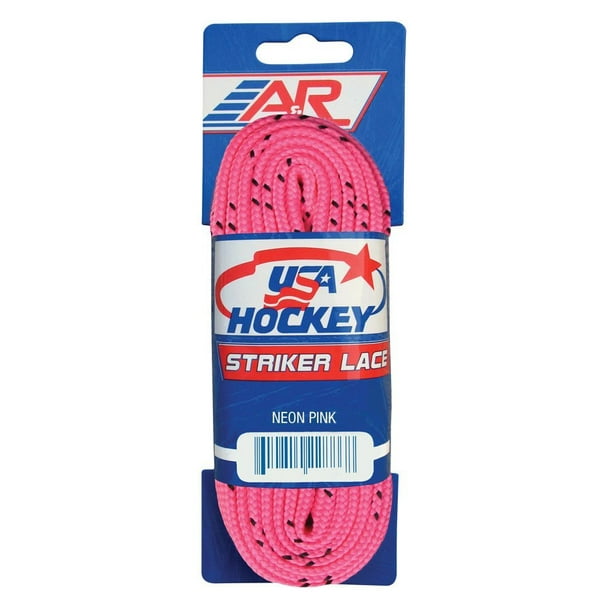 A&R Striker Ice Hockey Skate Laces Waxless Pro Style Heavy Duty Durable