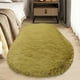 thumbnail image 2 of Xihbxyly Alfombra Ovalada, Manta de Seda Suave para Dormitorio, Fácil de Lavar, Antideslizante y de Seguridad, Ideal para Decorar El Pasillo., 2 of 6
