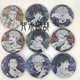 thumbnail image 2 of Nuevo Jujutsu Kaisen 1 pieza Anime Cosplay insignias reflectantes colección de alfileres de dibujos animados alfileres para bolsos ropa regalos exquisitos juguetes, 2 of 6