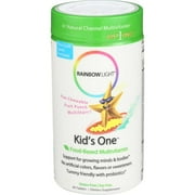 Rainbow Light Kids One Fun Chewable Fruit Punch Multistars Multivitamin Tablet - 90 Count Per Pack -