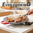 thumbnail image 2 of Non-Stick Electric Indoor Grill Pan, 2026 Upgraded Indoor Grills Electric Smokeless, Large Round Electric Griddle, Portable Electric KoreanBbq Grills, for Steaks, Pancakes, BBQ, 2 of 7