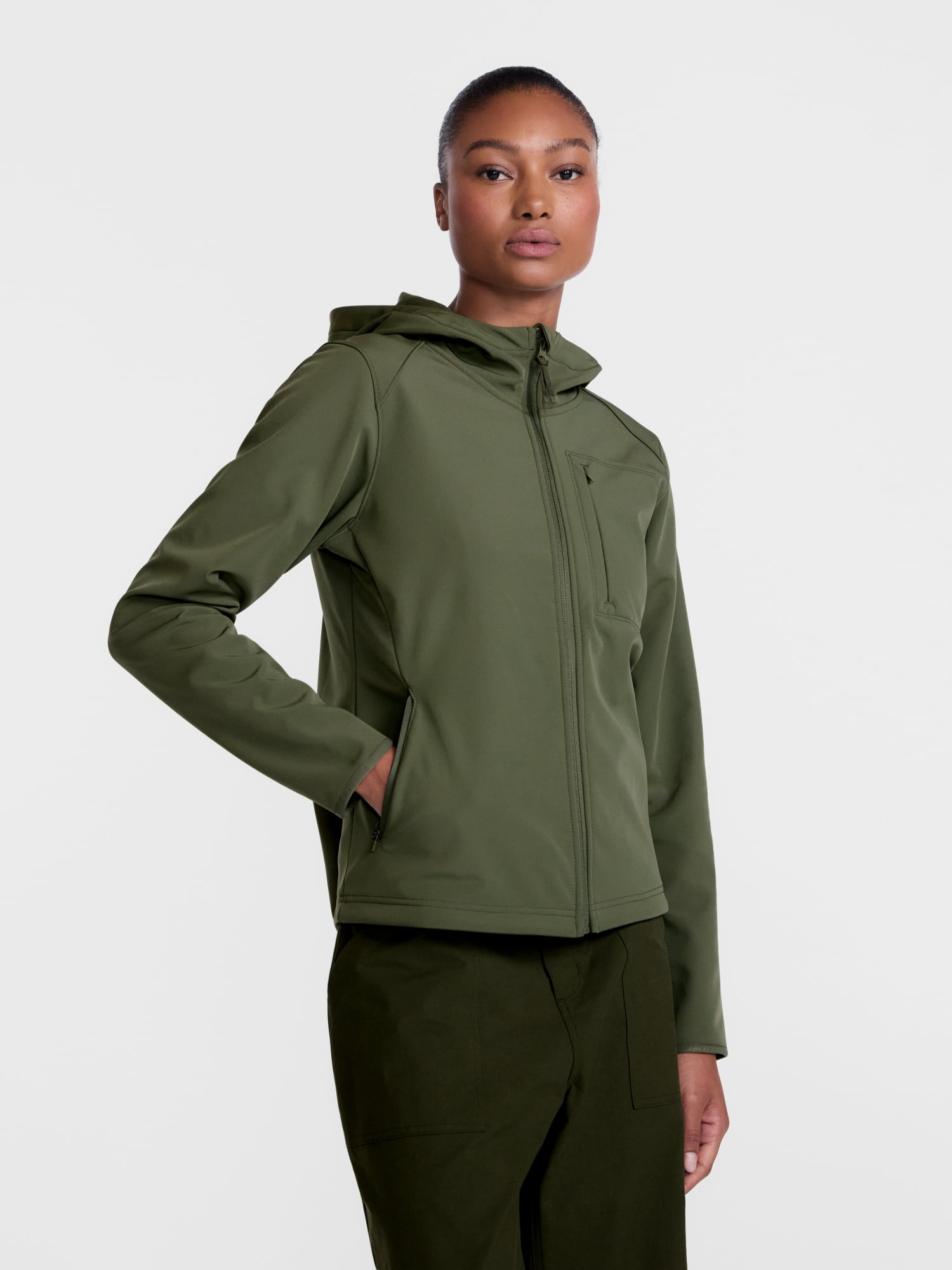 Ozark Trail Women's and Women's Plus Softshell Jacket, Sizes XS-3X