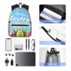 thumbnail image 4 of Fotbe Happy Easter Mochila Ligera Casual para Laptop para Hombres y Mujeres, Mochila Impermeable de Uso Diario, Mochila para Universidad, 4 of 6