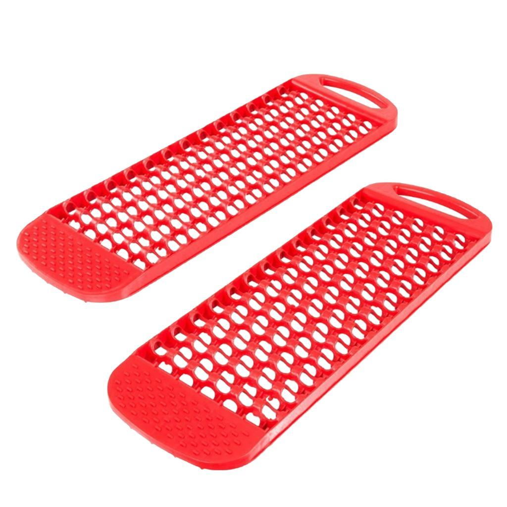 2 PCS Traction Mat Emergency Tires Traction Mats Track ped Boards