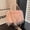 pink, variant on Faux Fur Fringe Tote Bag with Pearl & Gold Chain, Fluffy Handbag with Top Handle & Crossbody Strap for Women