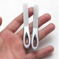 thumbnail image 3 of LLC Stainless Steel Double-Sided Nail File Set - 2 Pieces - Manicure Files for Salon, Home, and Travel, 3 of 5