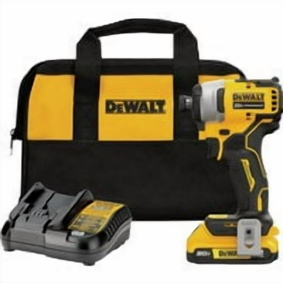 DCF809D1 DEWALT 20V ATOMIC IMPACT DRIVER w/ 1 BATTERY DWT-DCF809D1