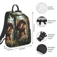 thumbnail image 2 of Balery Jungle Hat Bear Mochila ligera para hombre y mujer: duradera e impermeable, ideal para la escuela, el trabajo, viajes y uso diario., 2 of 7