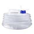 thumbnail image 1 of Contenedor De Agua Plegable Cola 5L Transparente Con Grifo, 1 of 8