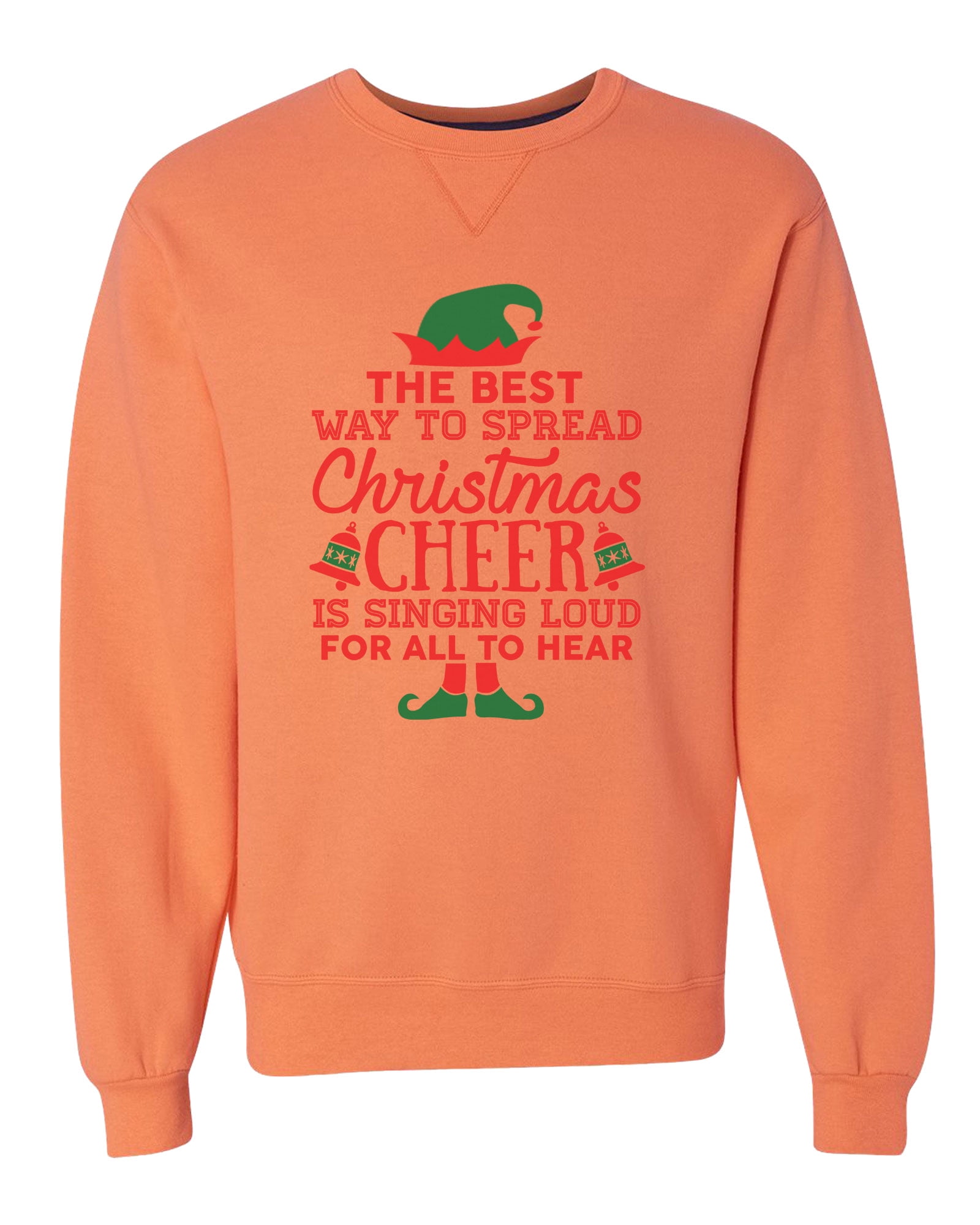 walmart orange sweatshirt