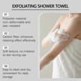 thumbnail image 4 of Exfoliante de doble esponja vegetal: limpieza profunda, tejido duradero de secado rápido, herramienta de cuidado diario para una piel suave, 4 of 8