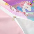 thumbnail image 4 of Erosebridal Kawaii Unicorn Kids Twin Bedding,Dreamy Princess Style Duvet Cover Set For Girls,Reversible Pink 2 Pieces,No Comforter, 4 of 6