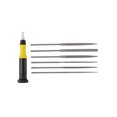 thumbnail image 2 of General Tools 707476 Juego de 6 limas de aguja de acero, 2 of 4