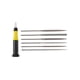 thumbnail image 2 of General Tools 707476 Juego de 6 limas de aguja de acero, 2 of 4