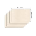 thumbnail image 3 of Dining Table Placemats Set of 4 Washable Placemats Blue Placemats for Summer Kitchen Decor Kitchen and Dining Room, 3 of 9