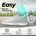 thumbnail image 2 of FitVille Womens Extra Wide Slip on Walking Shoes Comfortable Sneakers Orthopedic Shoe with Arch Support, 2 of 7