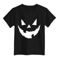 thumbnail image 4 of CMSHTD Halloween Shirts for Kids Boys Short Sleeve Fall, Toddler Boys Children Cute Tops T-Shirts, Black Size 9-10 Years, 4 of 4