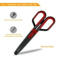 thumbnail image 3 of 2-in-1 Scissors Two In One Scissors Home Made Art Knife Office Scissors, 3 of 4
