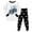 Sky Blue, variant on Wenfanal 2 Piece Boys Pajamas Girls Pajama Sets Boys Set Comfortable Soft Cute Boys Home Pajama Set Size 8-9 Years,Sky Blue