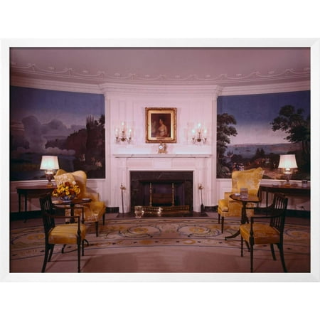 Interior Of White House Diplomatic Area Framed Photographic Print Wall Art Interior Of White House Diplomatic Area Framed Photographic Print Wall Art