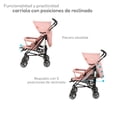 thumbnail image 3 of Carriola Reclinable, Plegable D’Bebé Aerostar - Rosa, 3 of 6