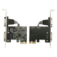 thumbnail image 1 of Tarjeta De Puerto Serie PCI Express RS 232 DB9, Soporte Para Múltiples Sistemas PCB Tarjeta De Expansión Serie PCIe De 2 Puertos Interfaz PCIE X1 Para POS Para, 1 of 7