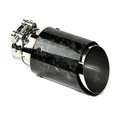 thumbnail image 2 of Car Forging Pattern Exhaust Tip 63-101MM Universal Car Exhaust Pipe Modification Tail Throat Clip-on Tail Pipe, 2 of 5