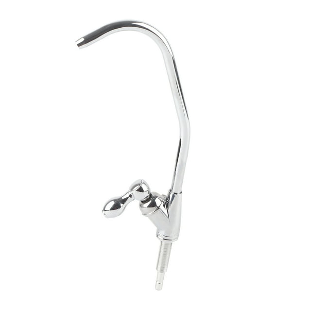 Faucet Tap - 1/4'' Zinc Alloy Kitchen Faucet Tap Chrome Reverse Osmosis RO Drinking Water Filter