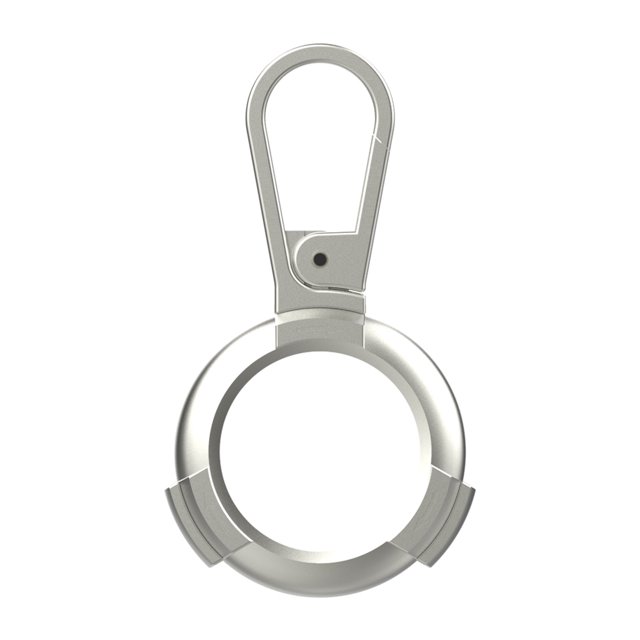 Para AirTag-Armor Cover Strap Funda de metal Anti-perdida Ubicación GPS Tracker-Protector
