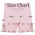 thumbnail image 3 of OIOLOYJM Women's High Waisted Slip Shorts Anti Chafing Cooling Under Dress Shorts Lace Edge Casual Ultra Stretch Yoga Safety Shorts White, 3 of 5