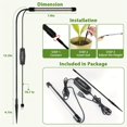 thumbnail image 2 of LED Grow Light USB Phyto Lamp Full Spectrum 6000K Horticultural Phytolamp With Control Indoor Cultivation Plant Flowering, 2 of 4