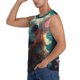 thumbnail image 3 of Fotbe Cute Flower Chihuahua Puppy Men's Camiseta sin Mangas Estampada para Hombres, Playera Casual para Gimnasio, Entrenamiento, Playa-XX-Large, 3 of 7