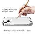thumbnail image 5 of AquaFlex Hybrid Slim Designed For Apple iPhone 13 Mini 5.4"Case Transparent Clear, 5 of 8