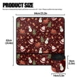 thumbnail image 5 of HELLHERO Merry Christmas Sewing Machines Pad Waterproof Soft with 4 Pockets Premium Fabric for Mother's Day Present Sewing Classes, 5 of 5